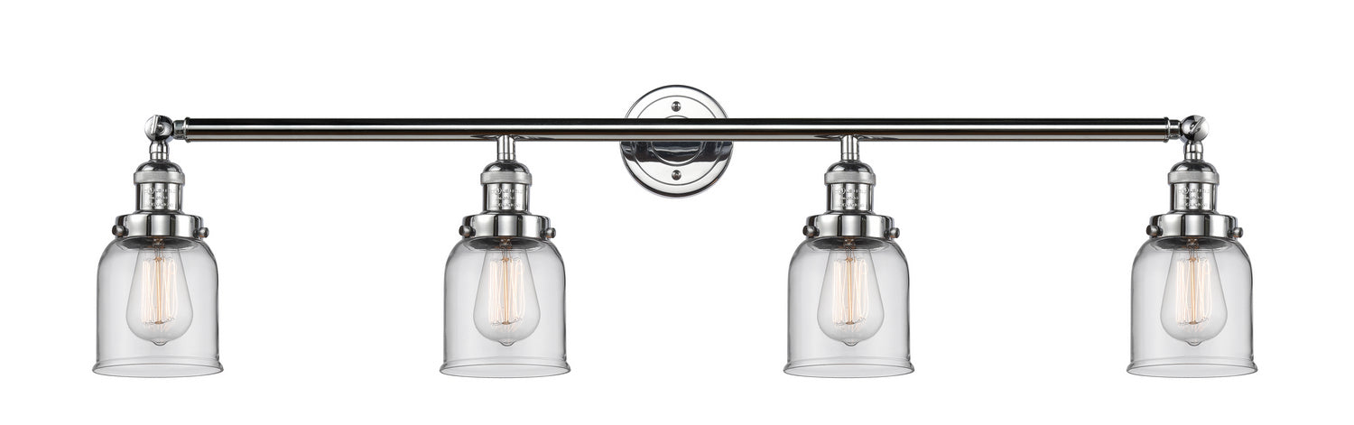 Innovations - 215-PC-G52 - Four Light Bath Vanity - Franklin Restoration - Polished Chrome