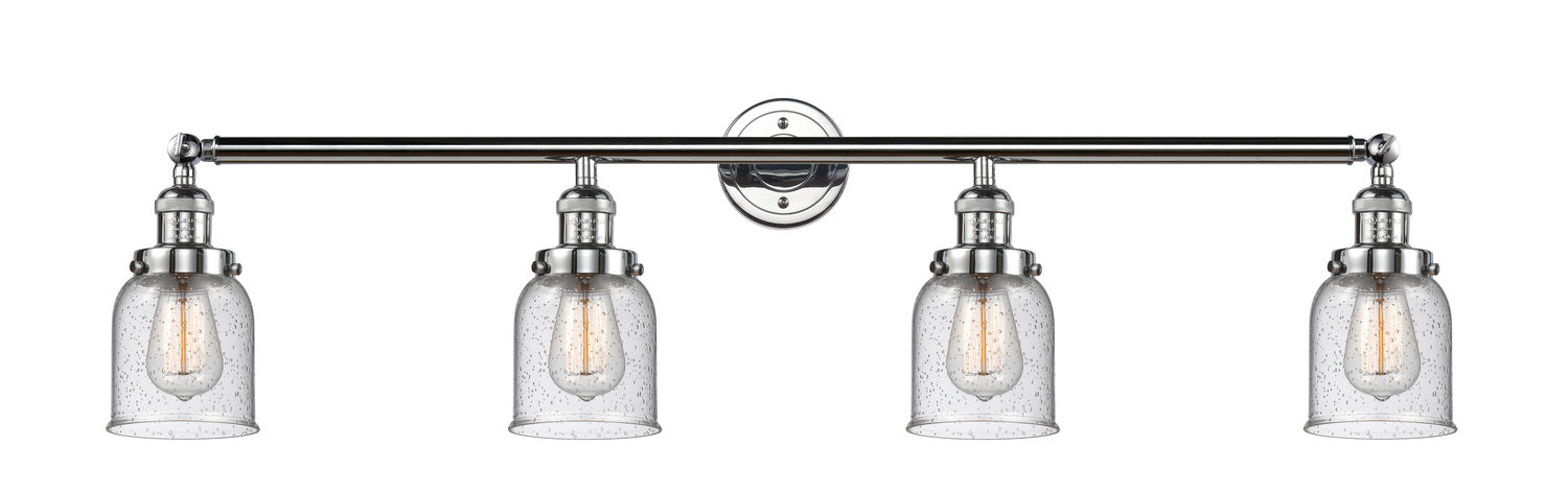 Innovations - 215-PC-G54 - Four Light Bath Vanity - Franklin Restoration - Polished Chrome