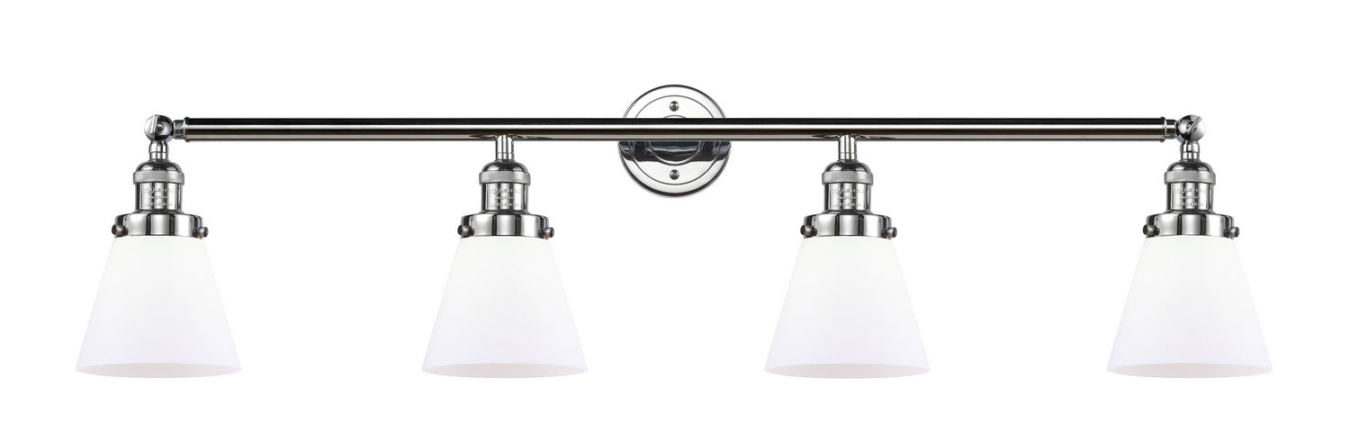Innovations - 215-PC-G61 - Four Light Bath Vanity - Franklin Restoration - Polished Chrome