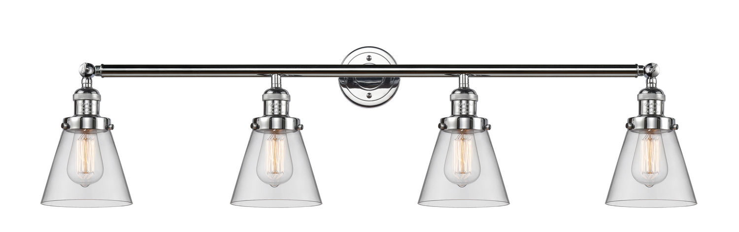 Innovations - 215-PC-G62 - Four Light Bath Vanity - Franklin Restoration - Polished Chrome