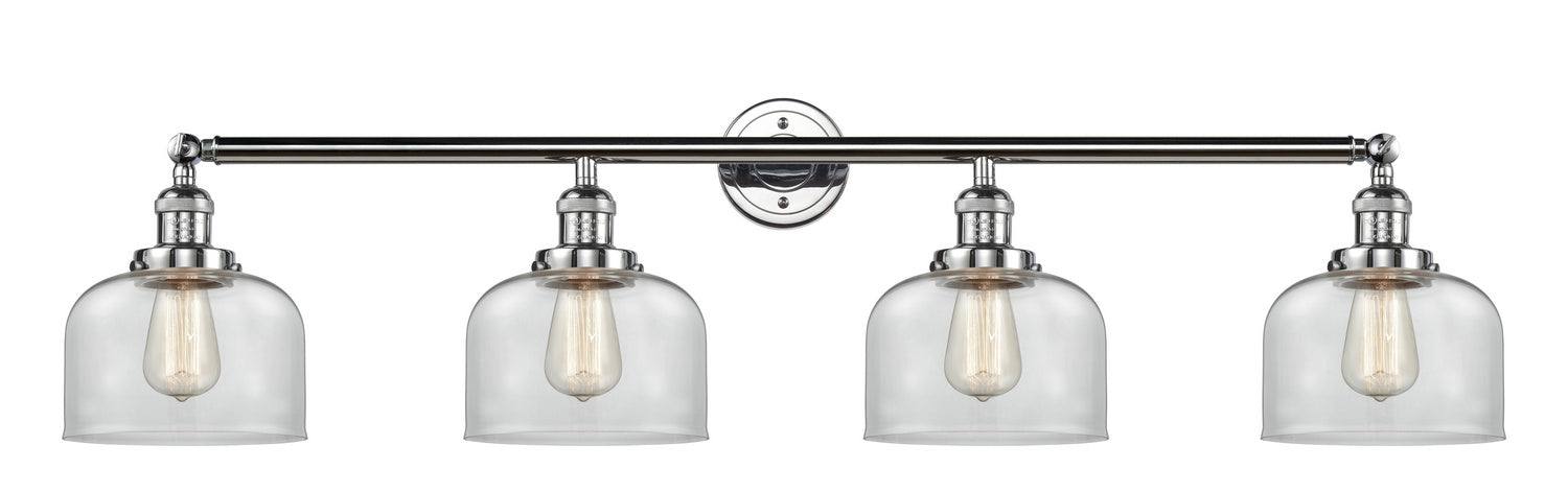 Innovations - 215-PC-G72 - Four Light Bath Vanity - Franklin Restoration - Polished Chrome