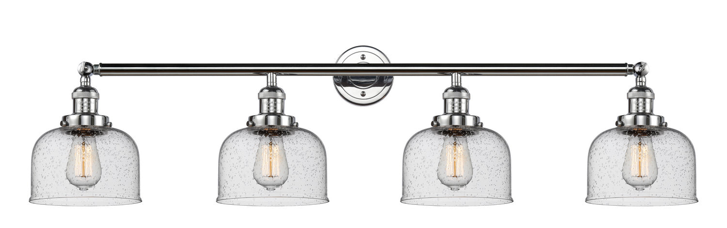 Innovations - 215-PC-G74 - Four Light Bath Vanity - Franklin Restoration - Polished Chrome
