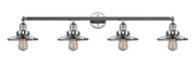 Innovations - 215-PC-M7 - Four Light Bath Vanity - Franklin Restoration - Polished Chrome