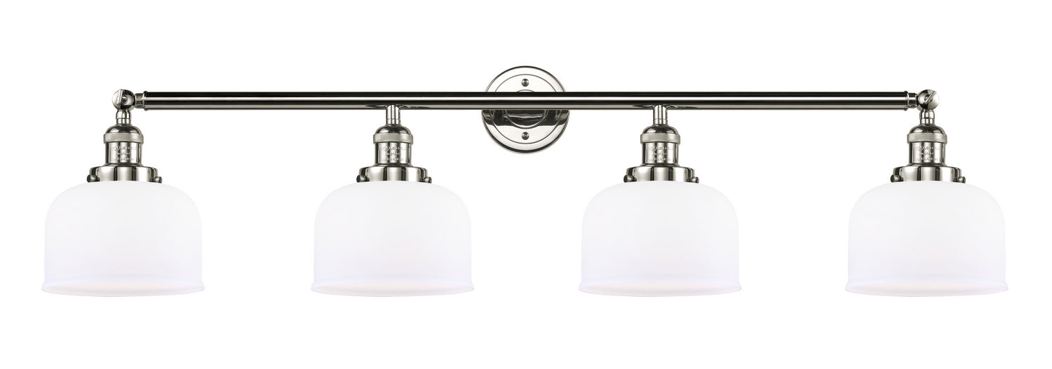 Innovations - 215-PN-G71 - Four Light Bath Vanity - Franklin Restoration - Polished Nickel
