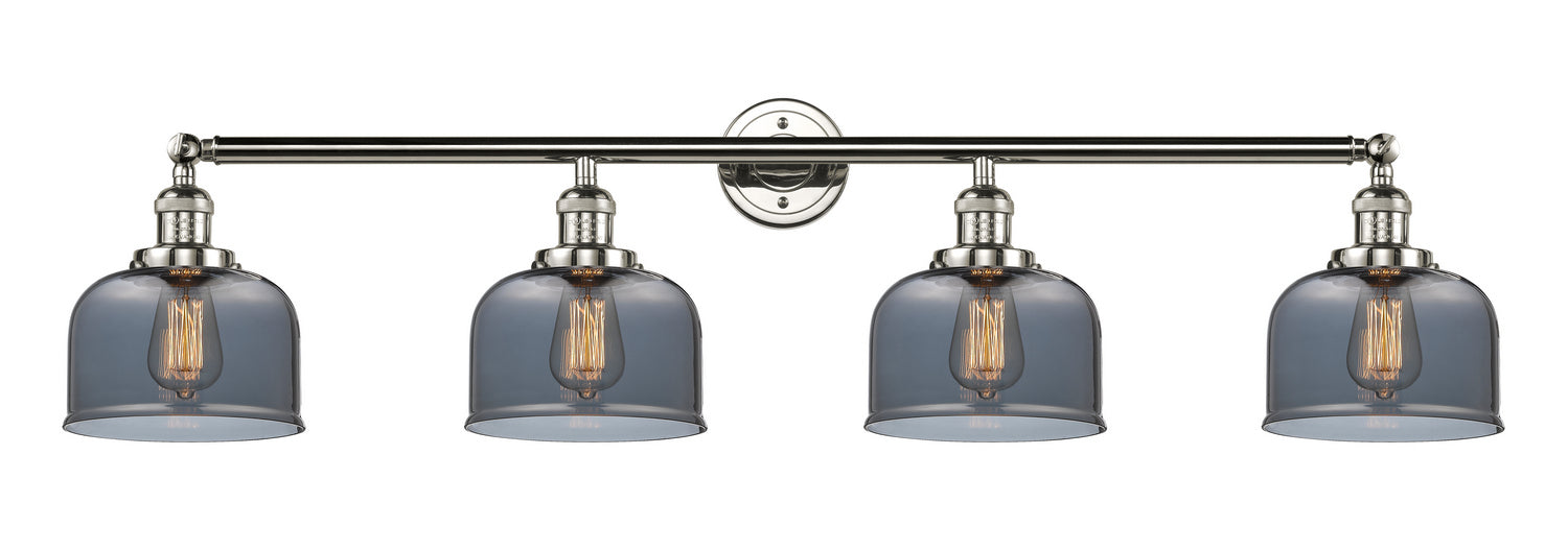 Innovations - 215-PN-G73 - Four Light Bath Vanity - Franklin Restoration - Polished Nickel