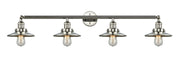 Innovations - 215-PN-M1 - Four Light Bath Vanity - Franklin Restoration - Polished Nickel