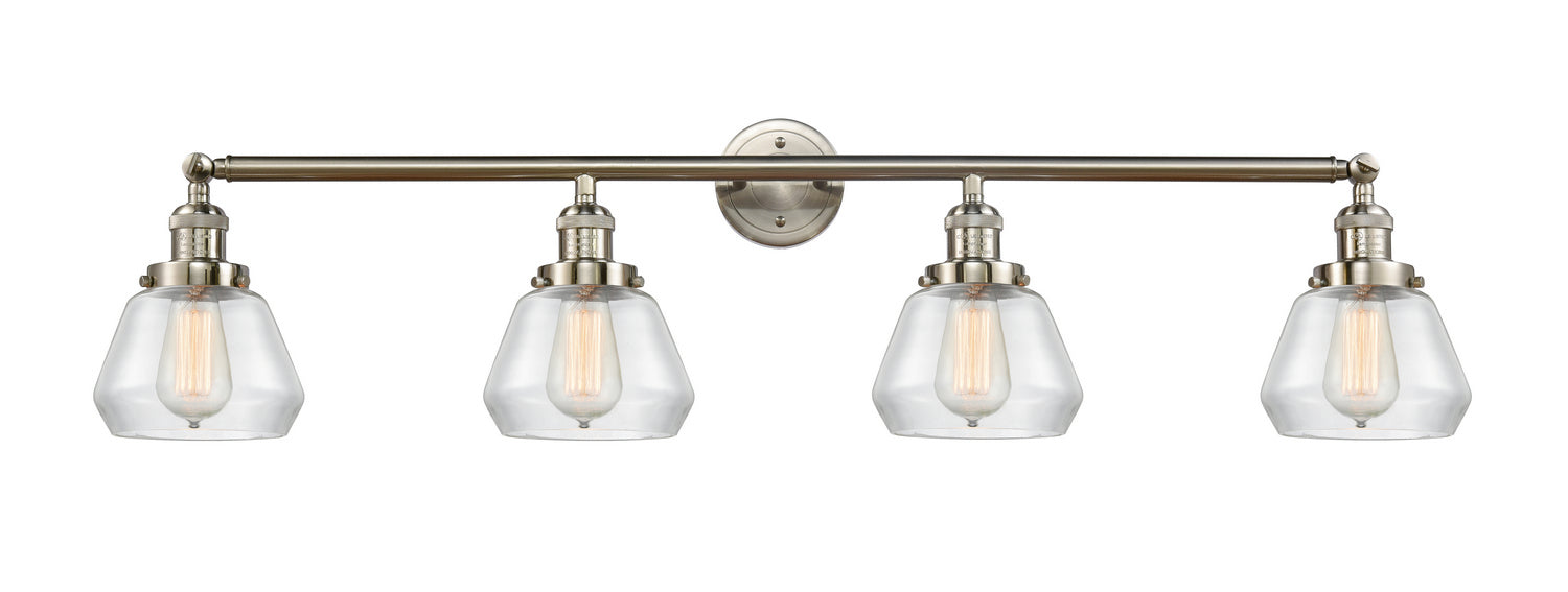 Innovations - 215-SN-G172 - Four Light Bath Vanity - Franklin Restoration - Brushed Satin Nickel