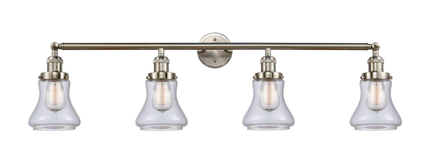 Innovations - 215-SN-G192 - Four Light Bath Vanity - Franklin Restoration - Brushed Satin Nickel