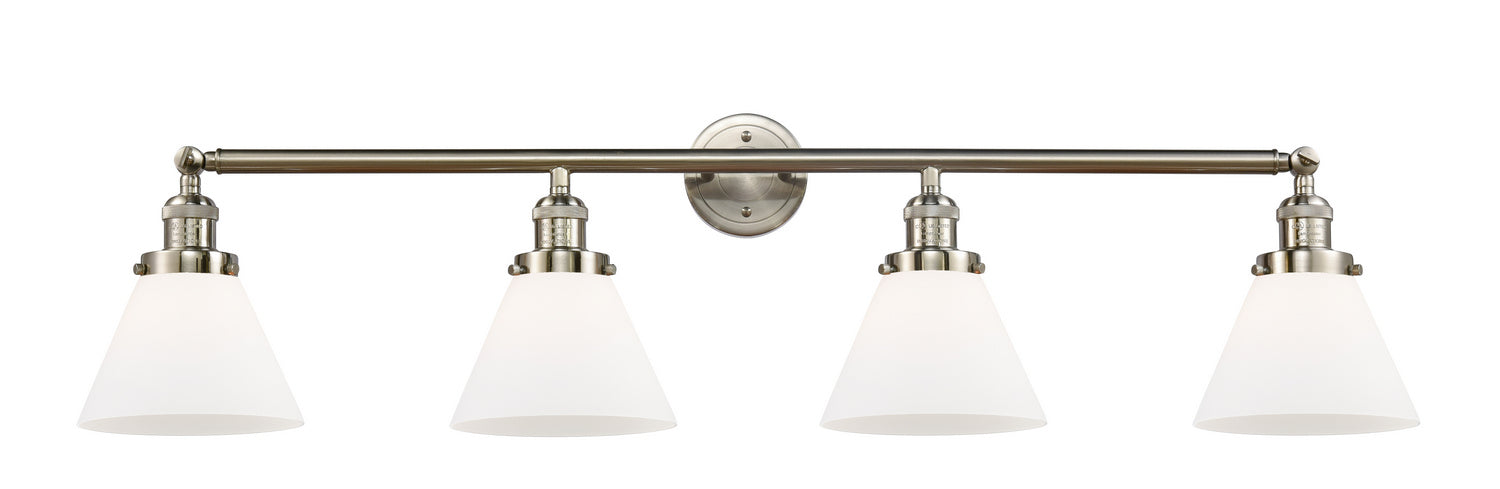 Innovations - 215-SN-G41 - Four Light Bath Vanity - Franklin Restoration - Brushed Satin Nickel