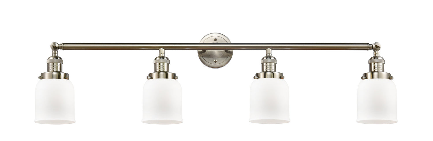 Innovations - 215-SN-G51 - Four Light Bath Vanity - Franklin Restoration - Brushed Satin Nickel