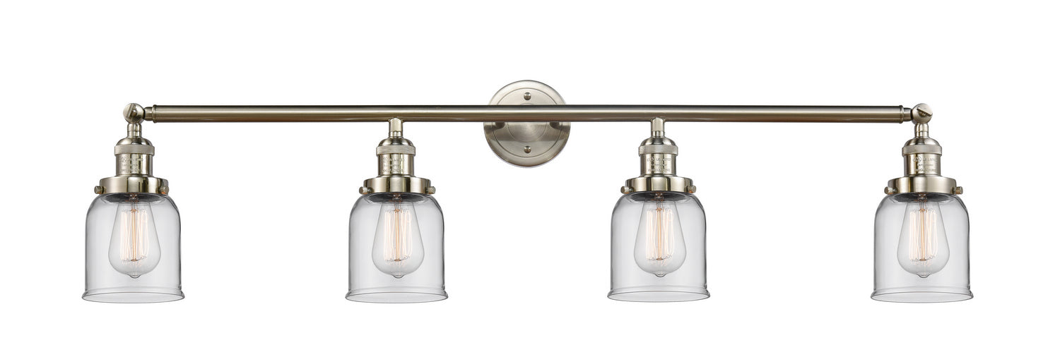 Innovations - 215-SN-G52 - Four Light Bath Vanity - Franklin Restoration - Brushed Satin Nickel