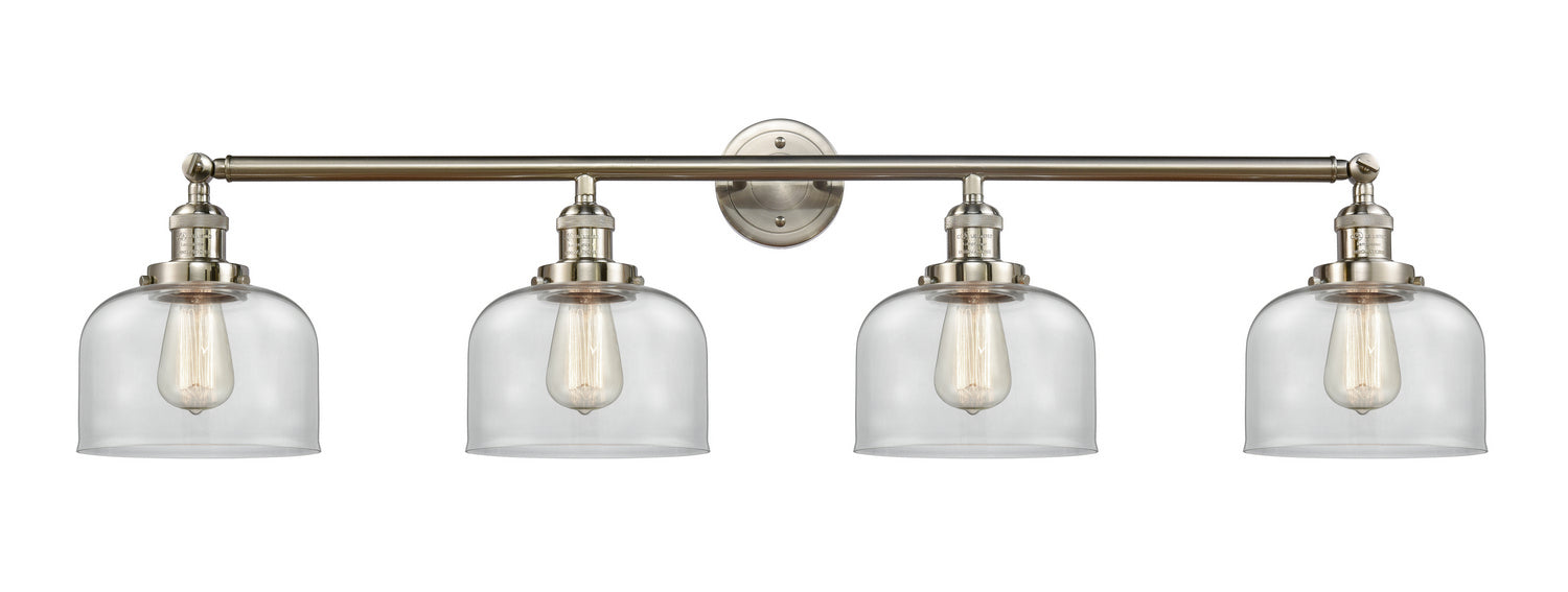 Innovations - 215-SN-G72 - Four Light Bath Vanity - Franklin Restoration - Brushed Satin Nickel