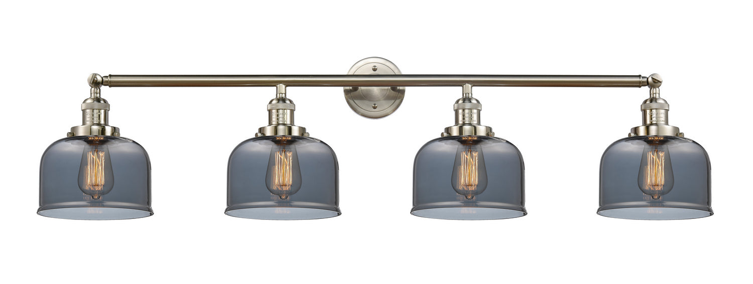 Innovations - 215-SN-G73 - Four Light Bath Vanity - Franklin Restoration - Brushed Satin Nickel