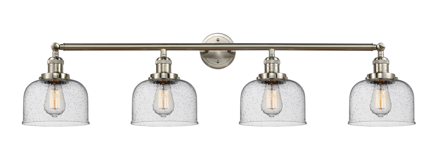 Innovations - 215-SN-G74 - Four Light Bath Vanity - Franklin Restoration - Brushed Satin Nickel