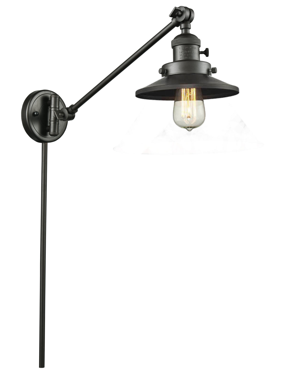 Innovations - 237-OB-M5 - One Light Swing Arm - Franklin Restoration - Oil Rubbed Bronze