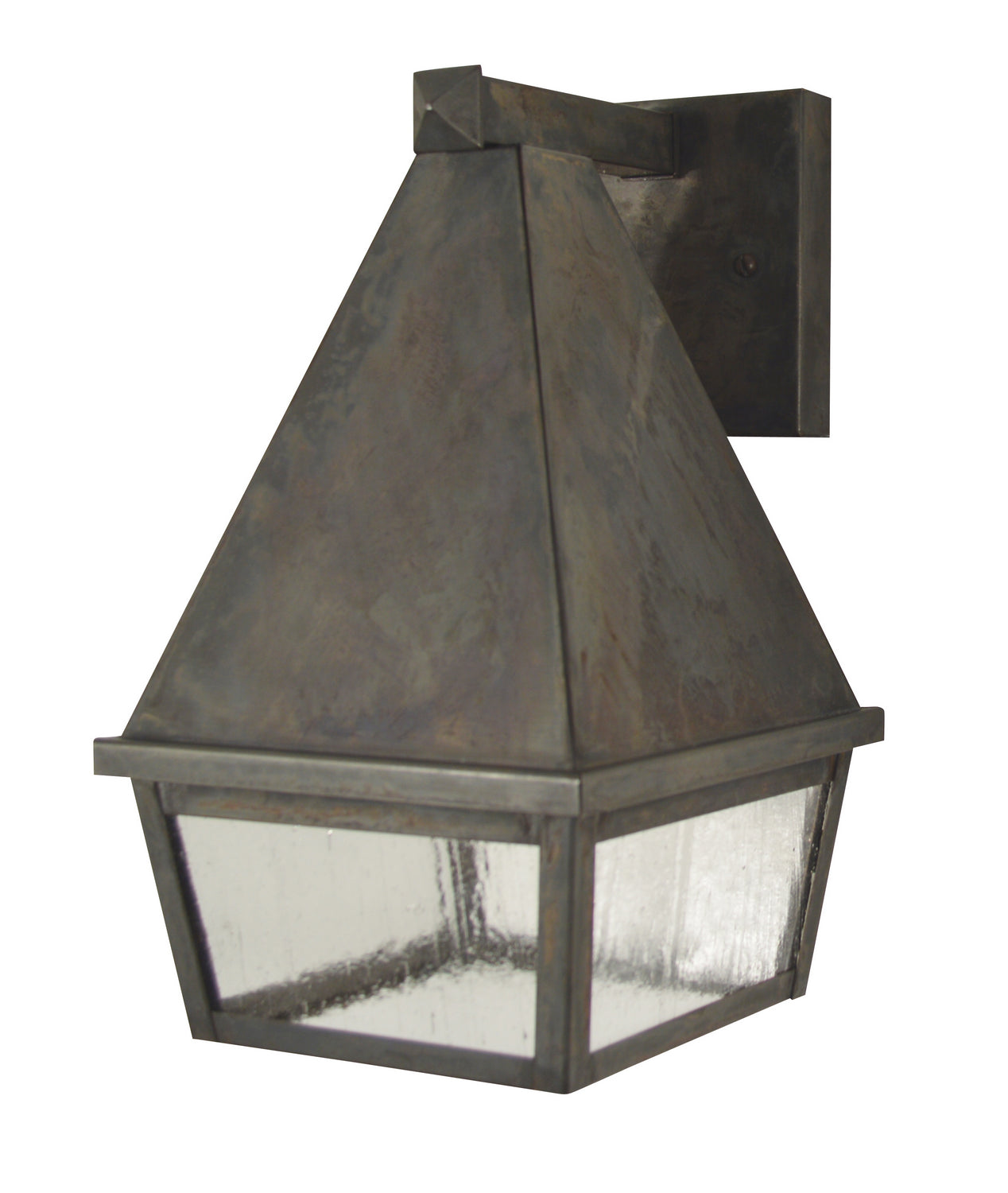 Arroyo - ANB-6CS-MB - One Light Wall Mount - Anfield - Mission Brown