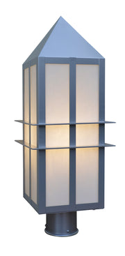 Arroyo - BEP-9WO-P - One Light Post Mount - Bexley - Pewter