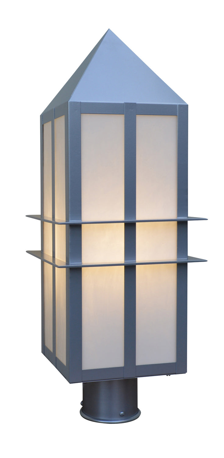 Arroyo - BEP-9WO-P - One Light Post Mount - Bexley - Pewter