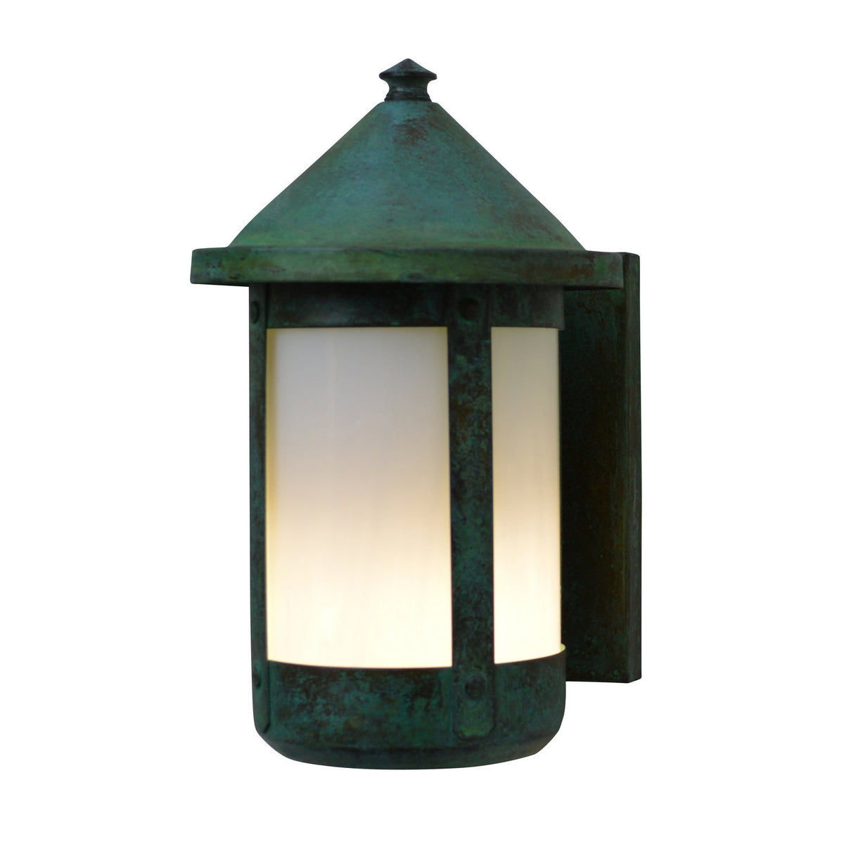 Arroyo - BS-6RWO-VP - One Light Wall Mount - Berkeley - Verdigris Patina