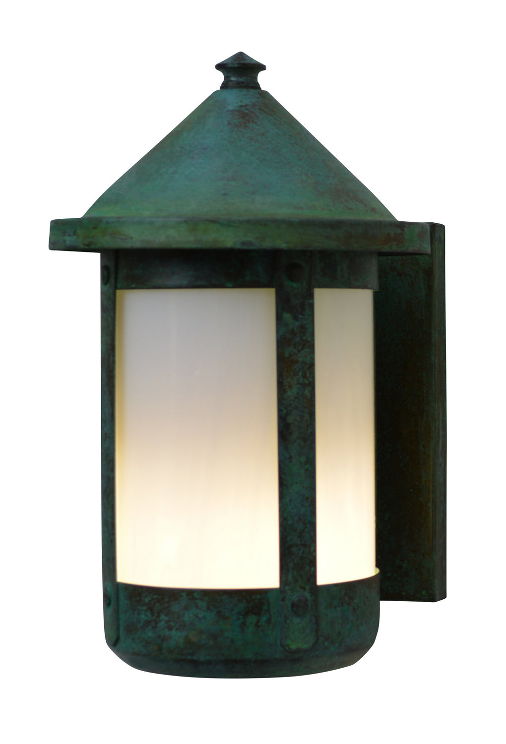 Arroyo - BS-6RWO-VP - One Light Wall Mount - Berkeley - Verdigris Patina