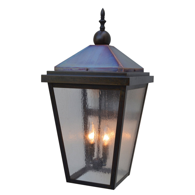 Arroyo - LAB-12CS-BZ/RC - Two Light Wall Mount - Lancaster - Bronze w/ Raw Copper