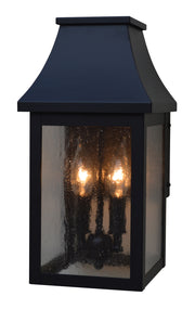 Arroyo - PRW-7CS-BK - Two Light Wall Mount - Providence - Satin Black