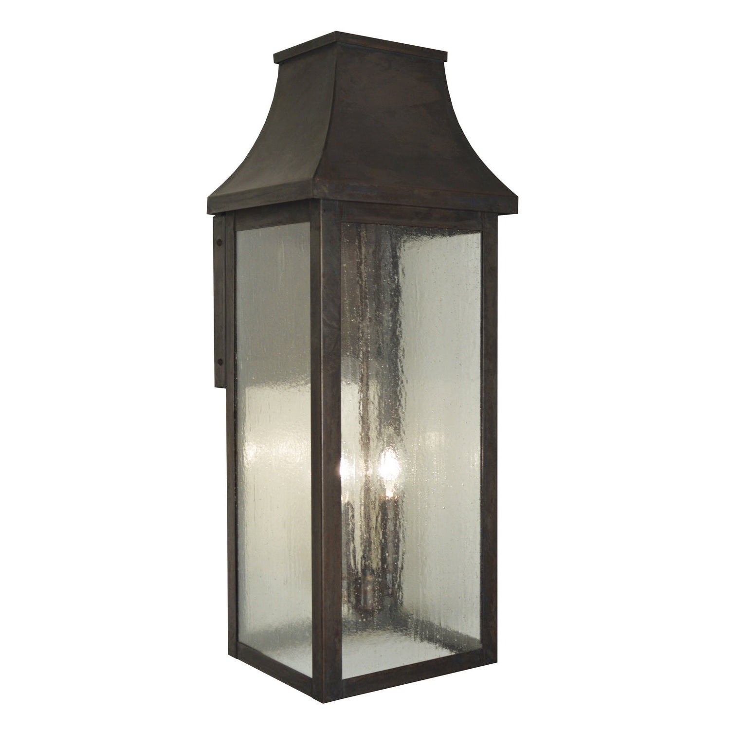 Arroyo - PRW-9CS-MB - Two Light Wall Mount - Providence - Mission Brown