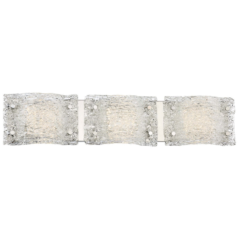 George Kovacs - P5283-077-L - LED Bath - Forest Ice - Chrome