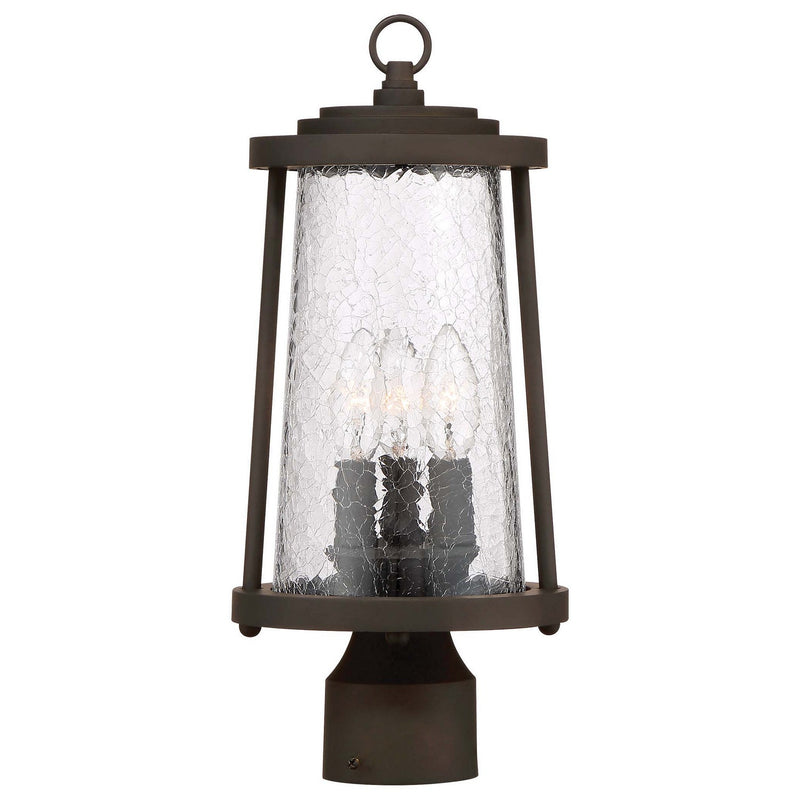Minka-Lavery - 71226-143 - Three Light Outdoor Post Mount - Haverford Grove - Oil Rubbed Bronze