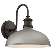 Minka-Lavery - 71251-295 - One Light Outdoor Wall Mount - Escudilla - Sand Silver