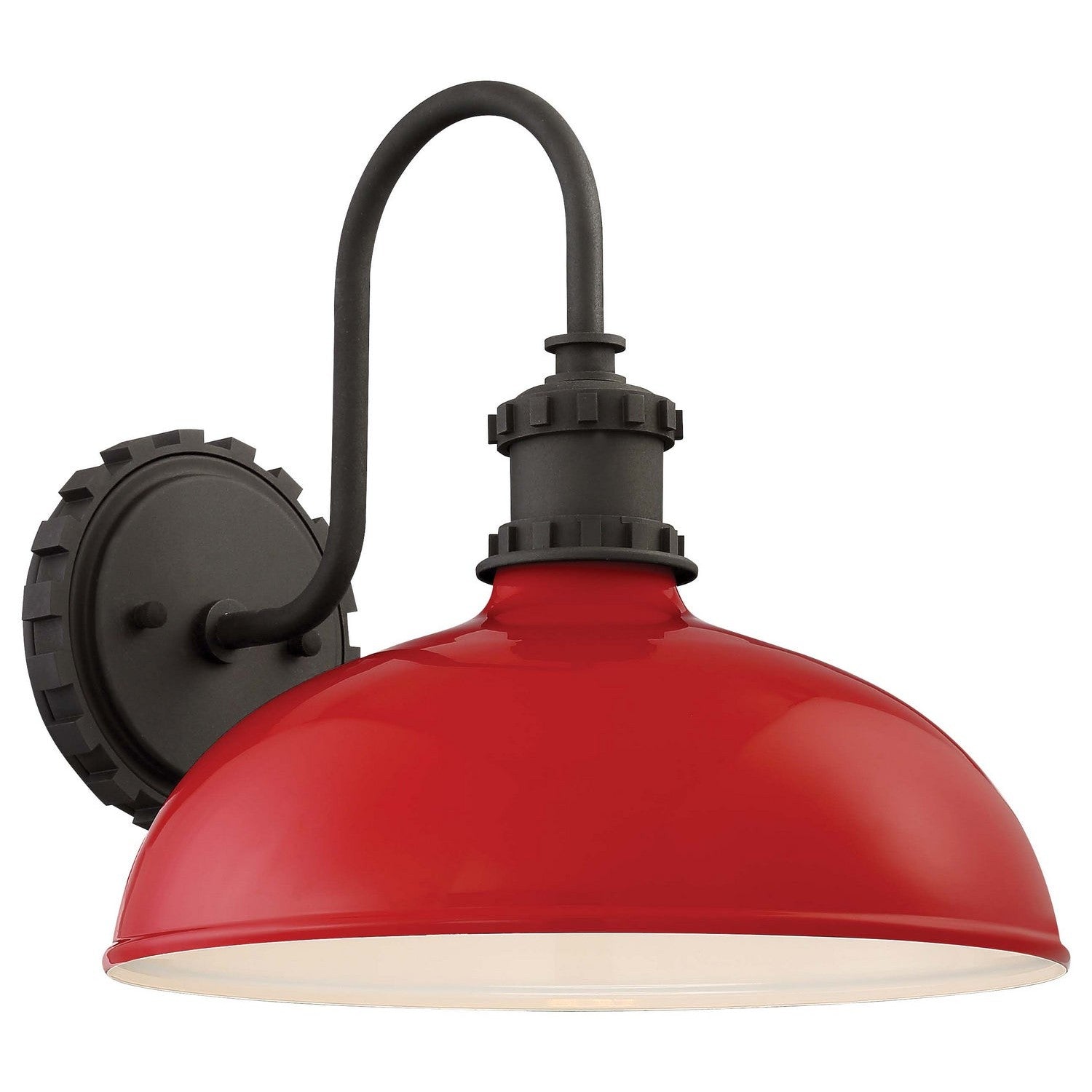 Minka-Lavery - 71251-640 - One Light Outdoor Wall Mount - Escudilla - Red Glass