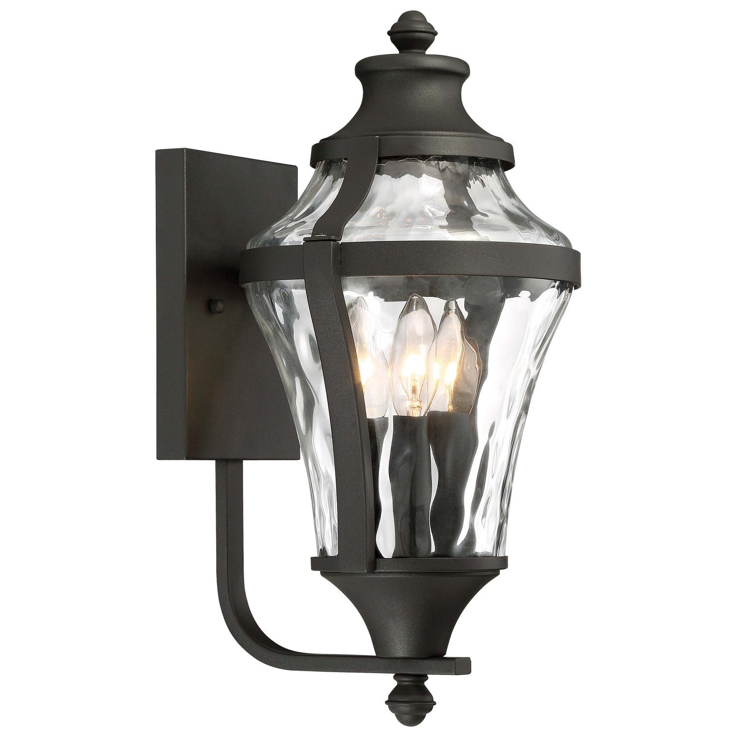 Minka-Lavery - 72562-66 - Three Light Outdoor Wall Lamp - Libre - Coal