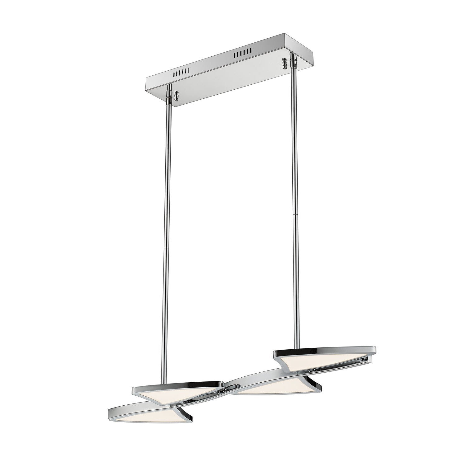 Z-Lite - 1003-4CH-LED - LED Linear Chandelier - Aeon - Chrome