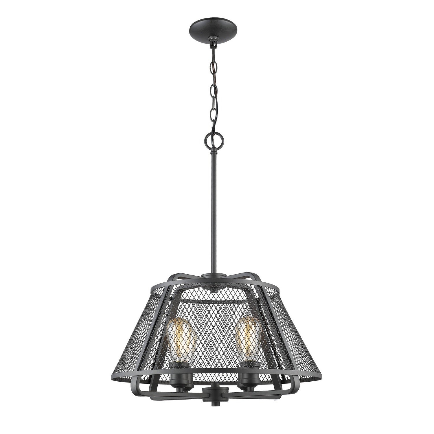 Z-Lite - 451-19BRZ - Four Light Pendant - Iuka - Bronze