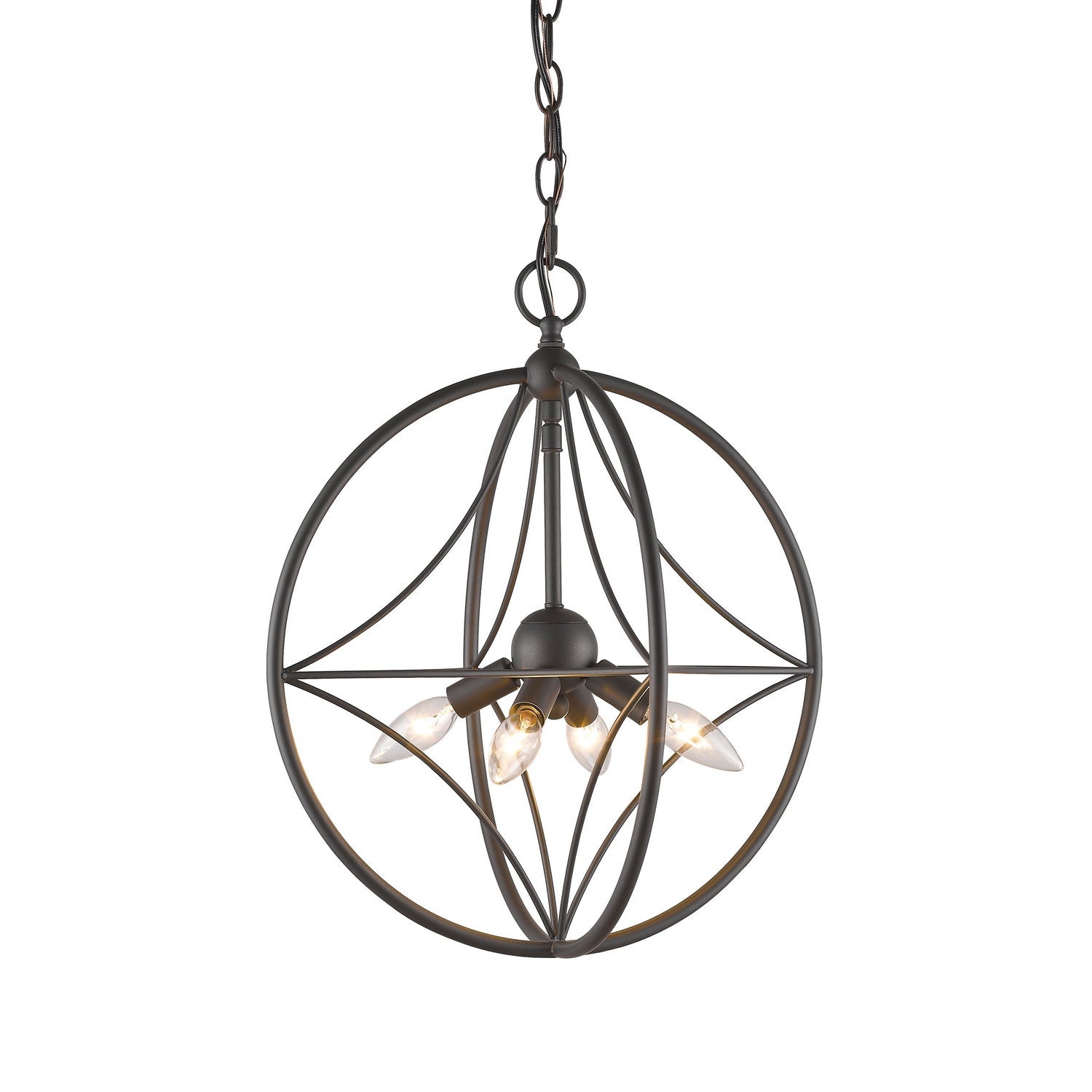 Z-Lite - 452-16BRZ - Four Light Pendant - Cortez - Bronze