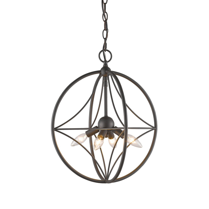 Z-Lite - 452-16BRZ - Four Light Pendant - Cortez - Bronze