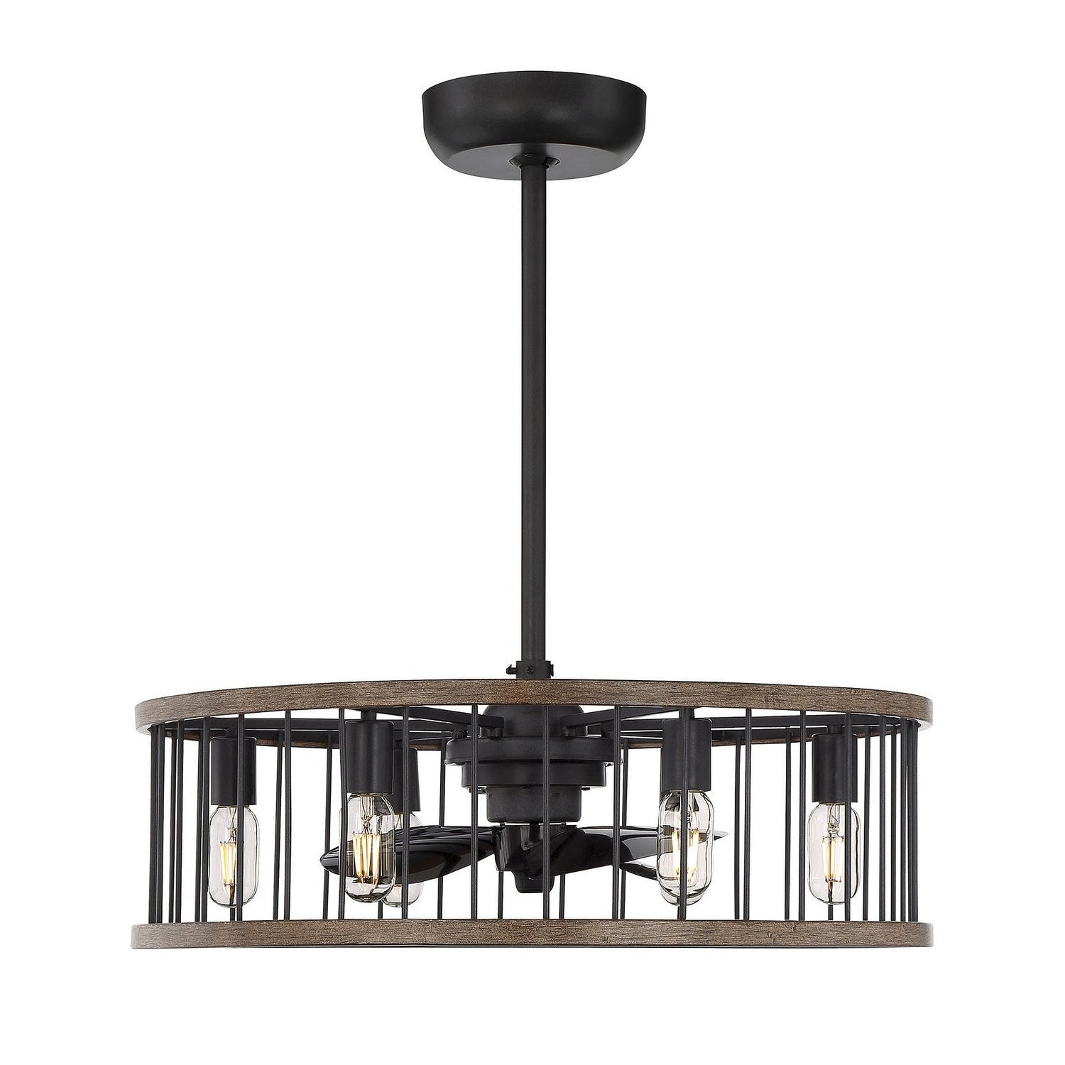 Savoy House - 26-9472-FD-133 - Six Light Fan D'lier - Kona - Sapele