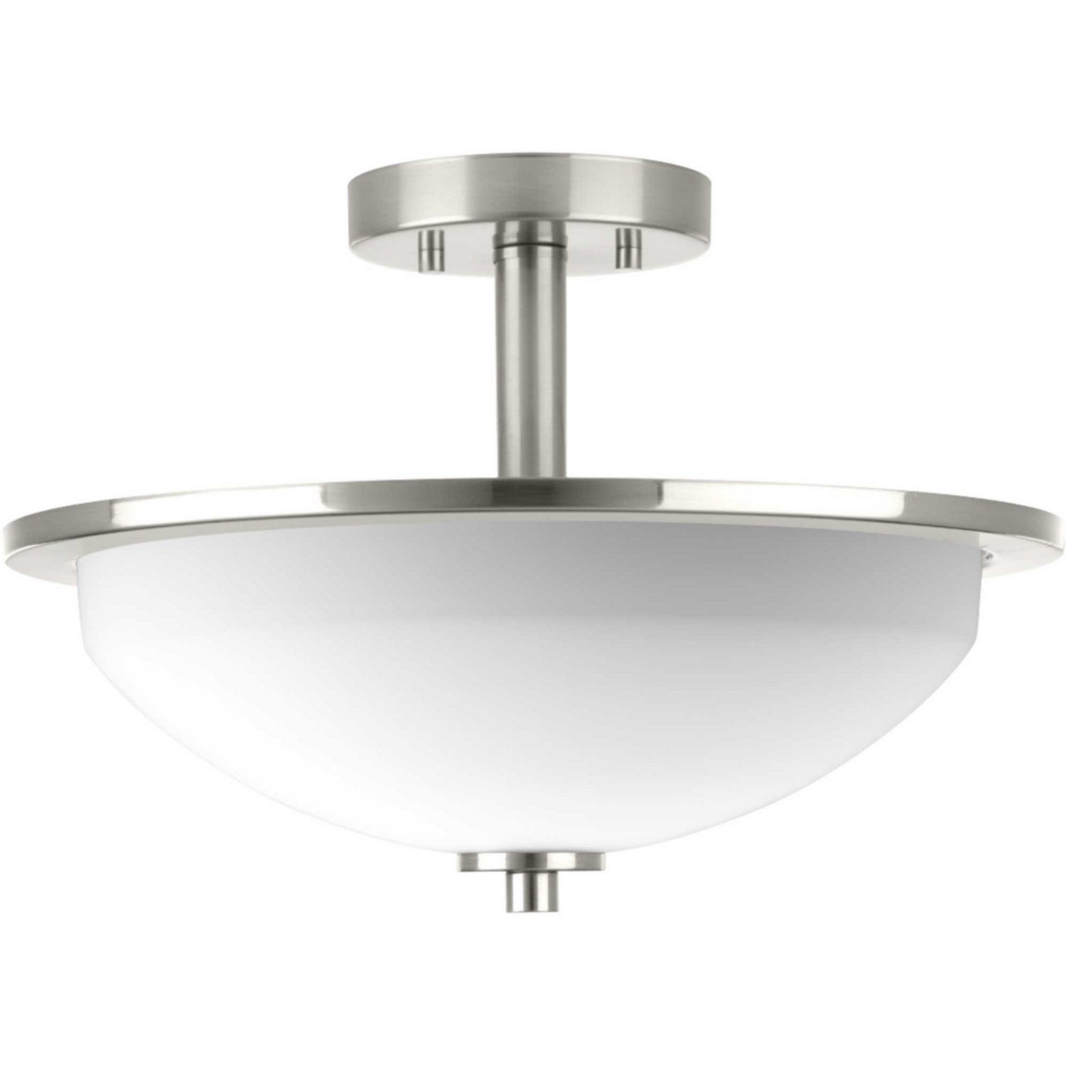 Progress Lighting - P3424-09 - Two Light Semi-Flush Convertible - Replay - Brushed Nickel
