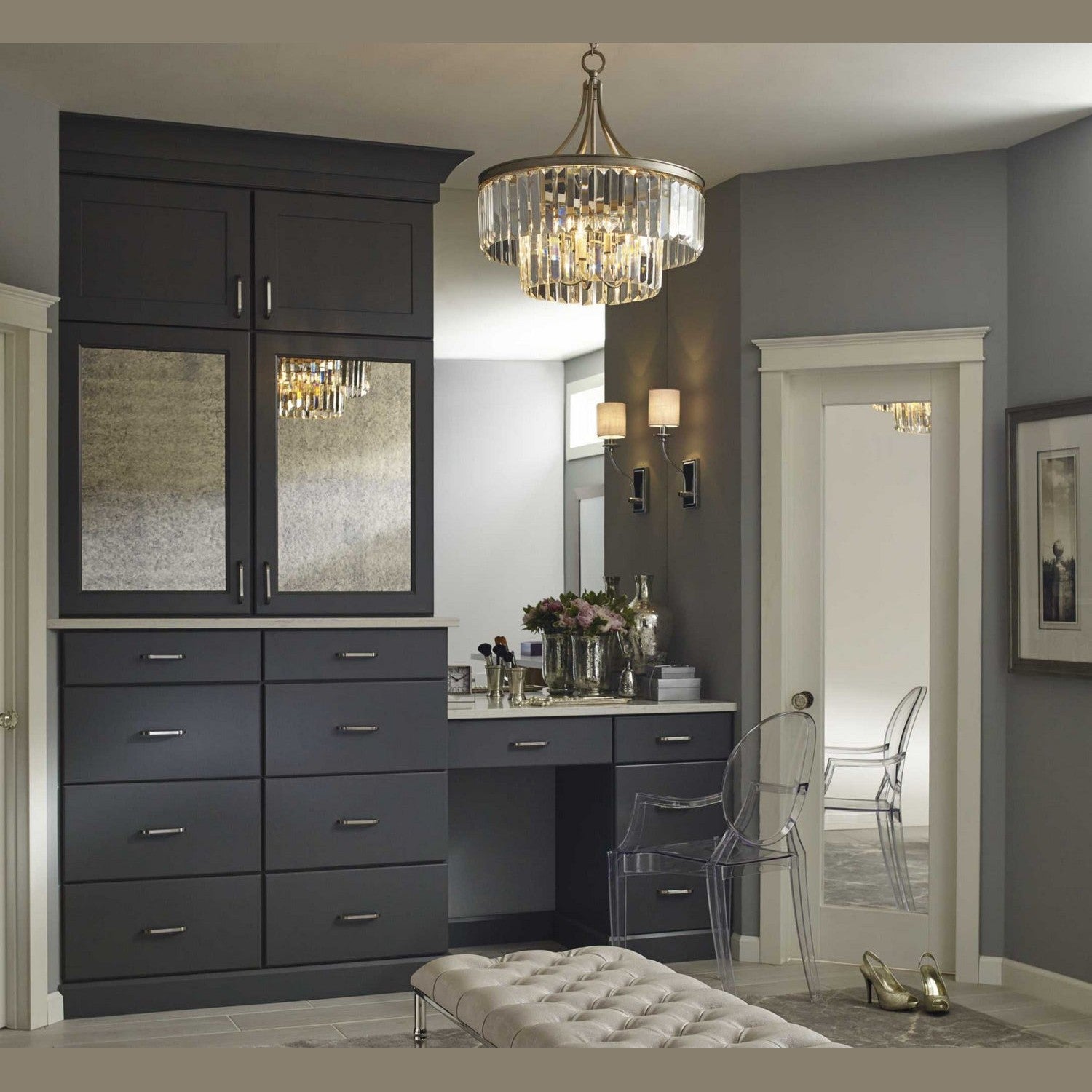 Progress Lighting - P710018-015 - One Light Wall Sconce - Bonita - Polished Chrome