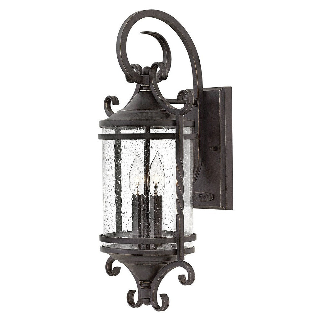 Hinkley - 1143OL-CL - LED Wall Mount - Casa - Olde Black