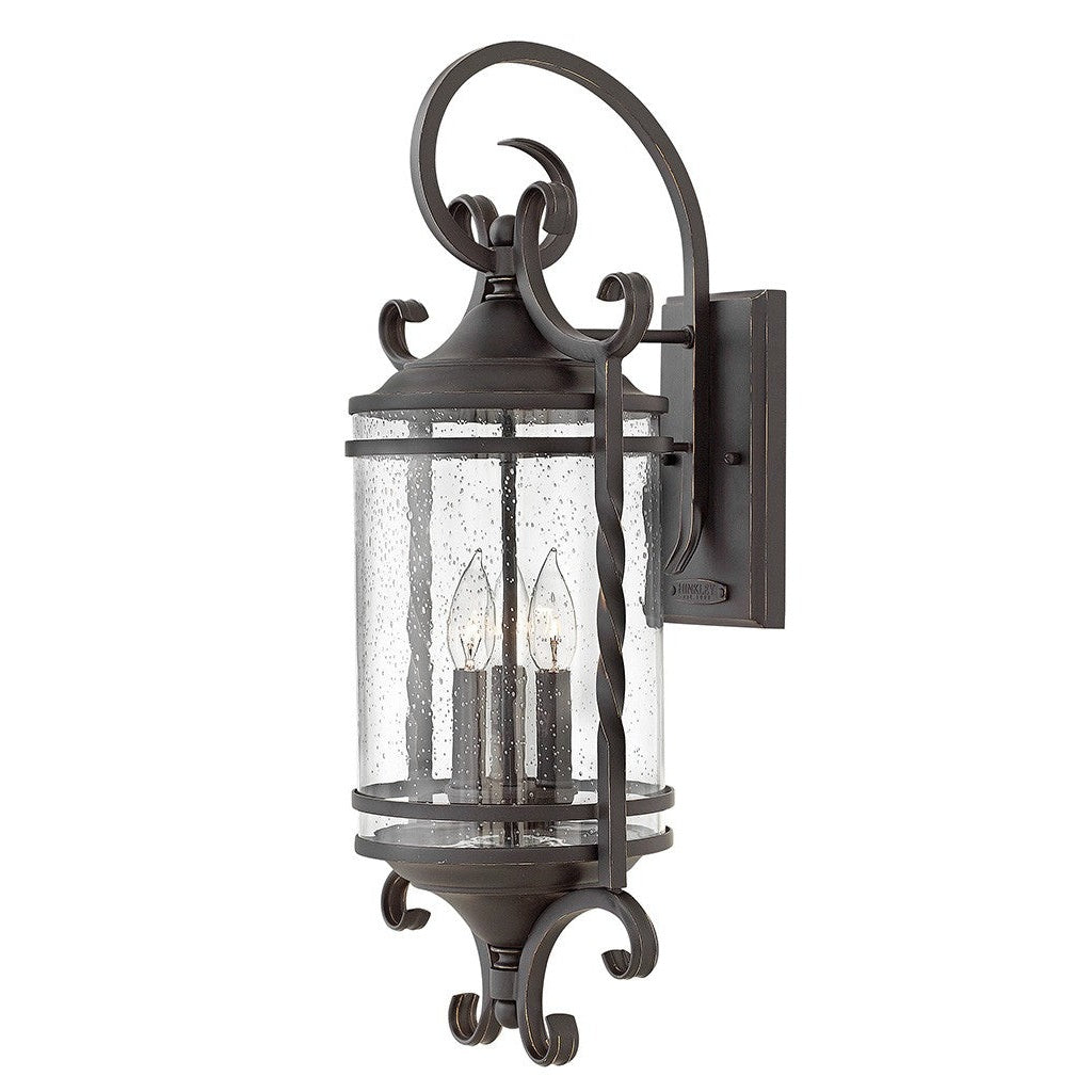 Hinkley - 1148OL-CL - LED Wall Mount - Casa - Olde Black