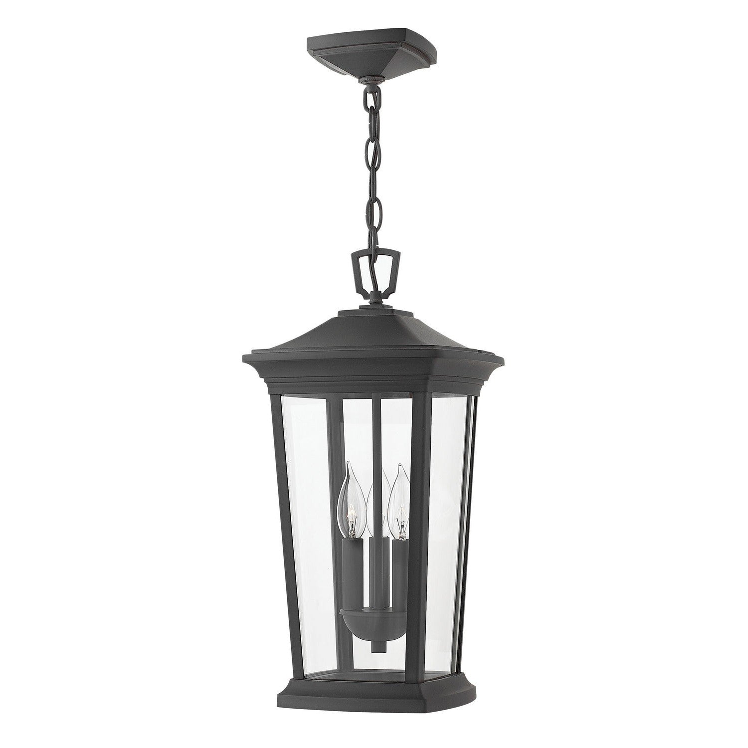 Hinkley - 2362MB - LED Hanging Lantern - Bromley - Museum Black