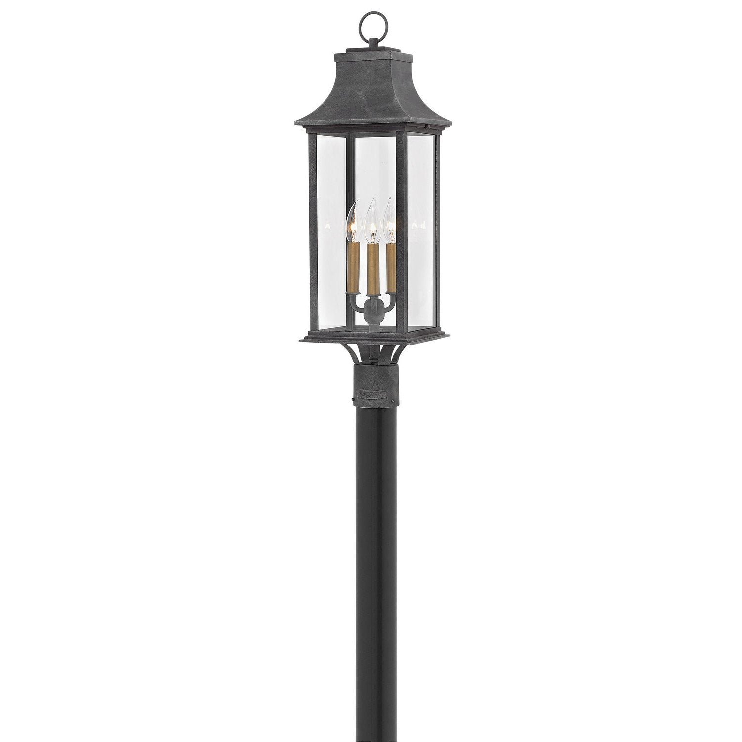 Hinkley - 2931DZ - LED Post Top/ Pier Mount - Adair - Aged Zinc