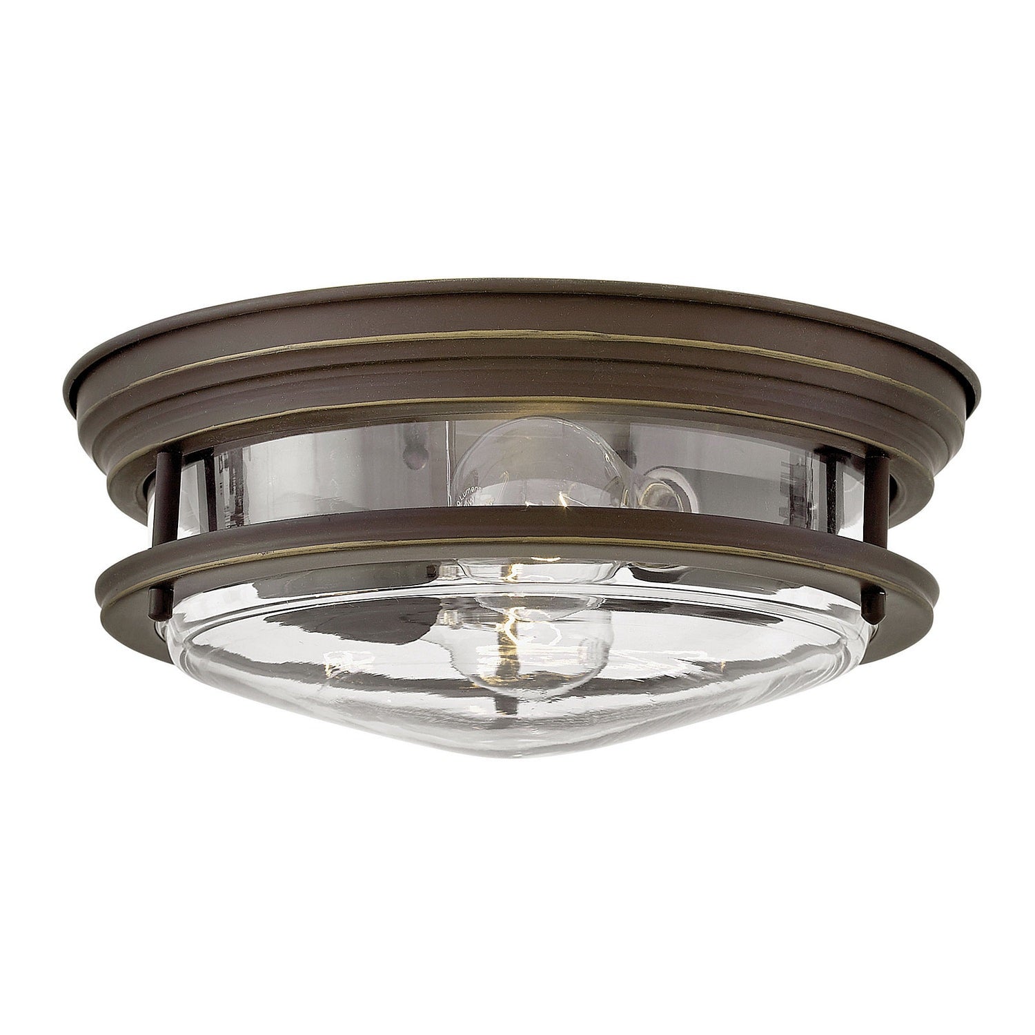 Hinkley - 3302OZ-CL - LED Flush Mount - Hadley - Oil Rubbed Bronze