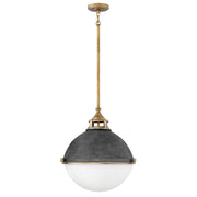 Hinkley - 4835DZ - LED Pendant - Fletcher - Aged Zinc
