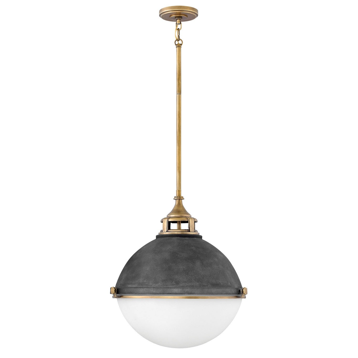 Hinkley - 4835DZ - LED Pendant - Fletcher - Aged Zinc