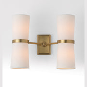 Arteriors - 49040 - Four Light Wall Sconce - Inwood - Antique Brass