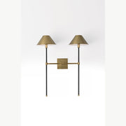 Arteriors - 49054 - Two Light Wall Sconce - Havana - Antique Brass