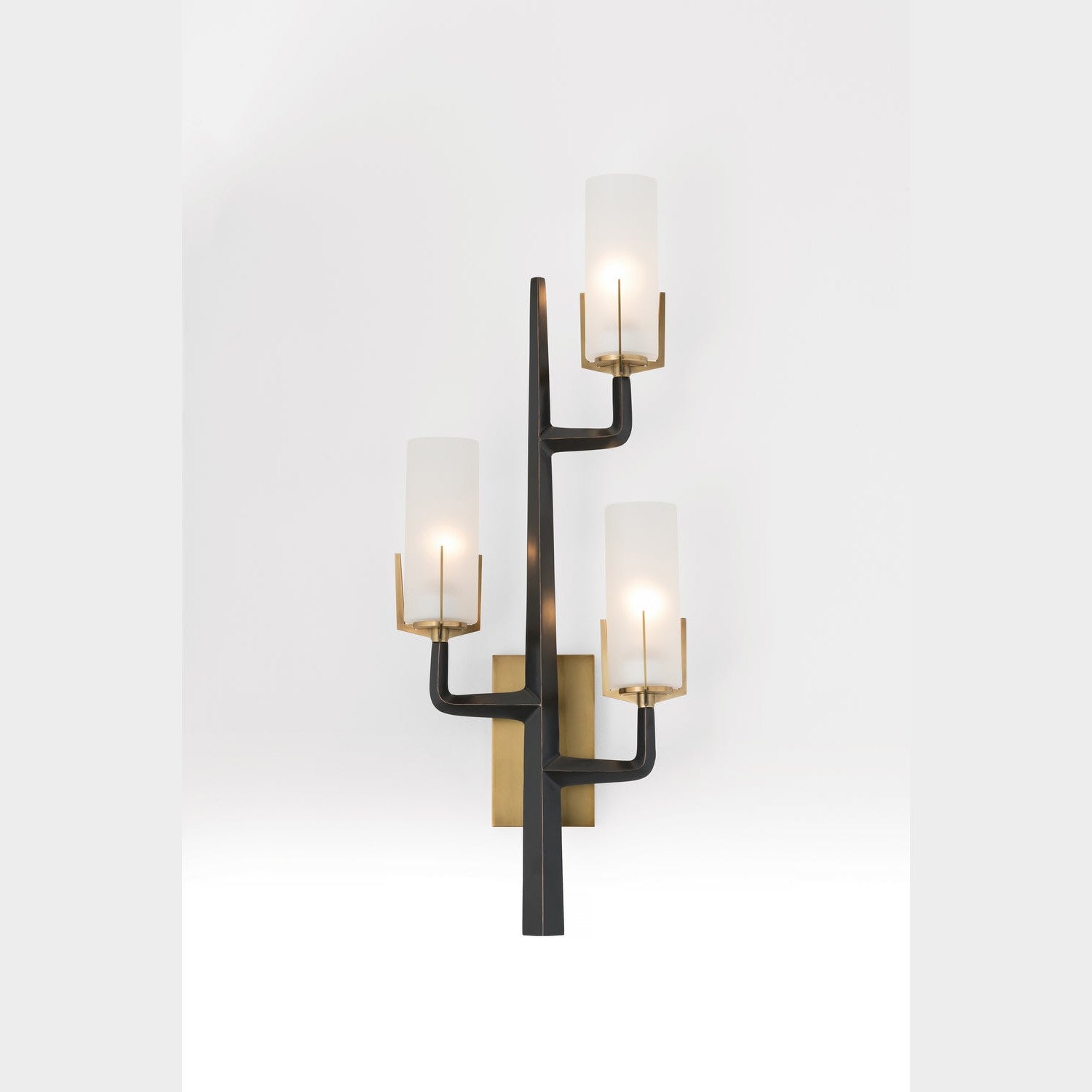 Arteriors - 49082 - Three Light Wall Sconce - Griffin - Antique Brass