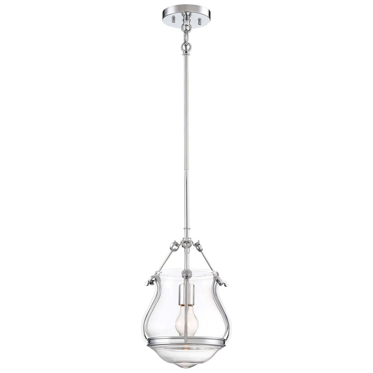 Minka-Lavery - 2332-77 - One Light Pendant - Altrio - Chrome